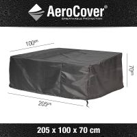 Aerocover beschermhoes loungebank 205x100cm - afbeelding 1
