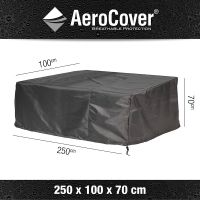 Aerocover beschermhoes loungebank 250x100cm - afbeelding 1