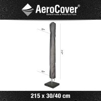 Aerocover beschermhoes parasol 215x30/40cm - afbeelding 1