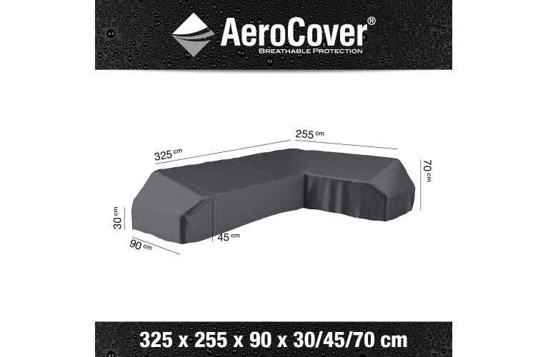 Aerocover beschermhoes platform loungeset 325x255cm right - afbeelding 1