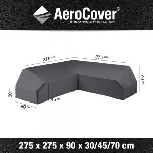 Aerocover beschermhoes platformset 275x275cm - afbeelding 1