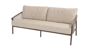 4so Allora 5-delige sofa loungeset side rope - frame terra - afbeelding 5