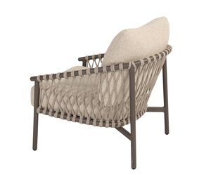 4so Allora 5-delige sofa loungeset side rope - frame terra - afbeelding 4