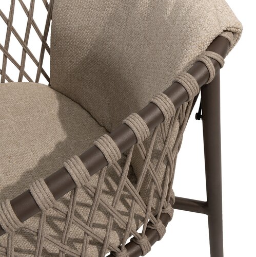 4so Allora 7-delige dining set dining - Arizona pebble table  - afbeelding 5