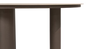 4so Arizona  dining tuintafel pebble 240x120cm organisch ceramic - afbeelding 4