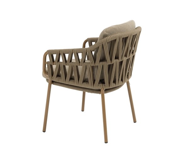 4so Biarritz dining chair rope - frame amber - afbeelding 3