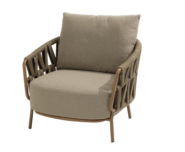 4so Biarritz living chair rope - frame amber - afbeelding 1