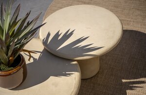 4so Biarritz loungeset incl Hampton coffeetables rope - frame amber - afbeelding 6