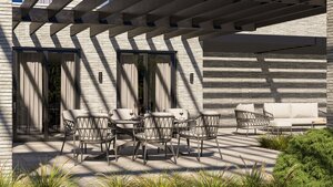 4so Calpi dining tuinstoel rope nog slechts 2 stuks - afbeelding 7