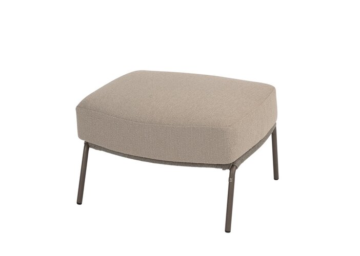 4so Capalbio  footstool rope - frame terre