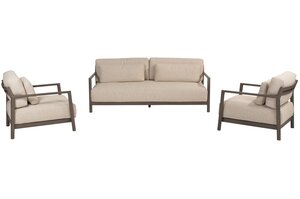 4so Capresi 5-delige loungeset alu terre showroomverlater - afbeelding 4