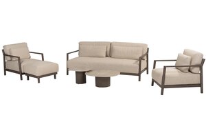 4so Capresi footstool alu terre Op=OP - afbeelding 2