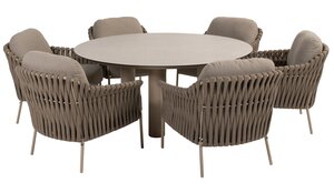 4so Comino low dining tuinstoel rope Nog slechts 2 stuks - afbeelding 5