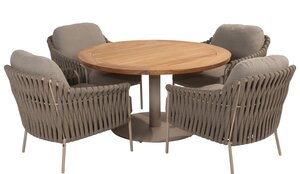 4so Comino low dining tuinstoel rope Nog slechts 2 stuks - afbeelding 7