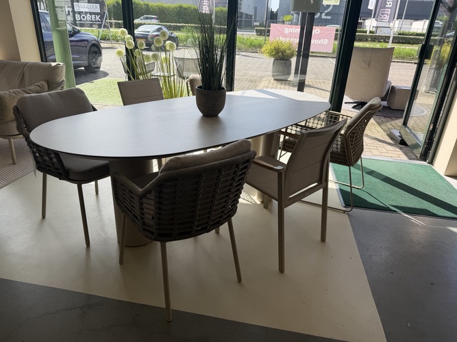 4so Denia 7-delige mixed dining set showroomverlater - afbeelding 1