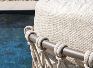 4so Ezra loungebank xl - loungeset 2dlg rope - frame terre - afbeelding 5