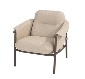 4so Ezra loungebank xl - loungeset 3dlg incl loungechair rope - frame terre laatste set - afbeelding 2