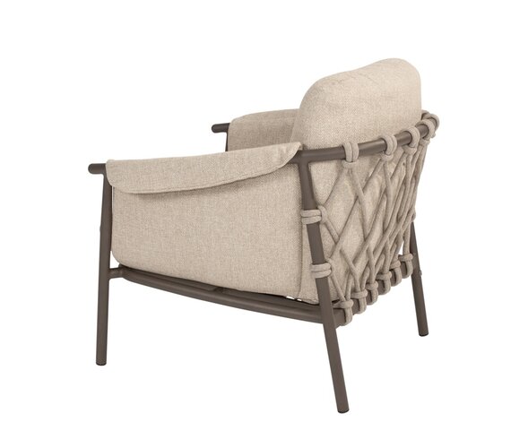 4so Ezra loungechair rope - frame terra - afbeelding 2