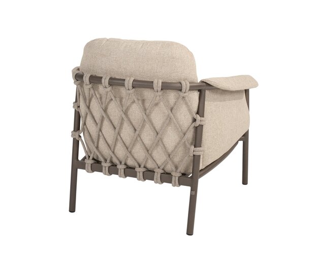 4so Ezra loungechair rope - frame terra - afbeelding 3