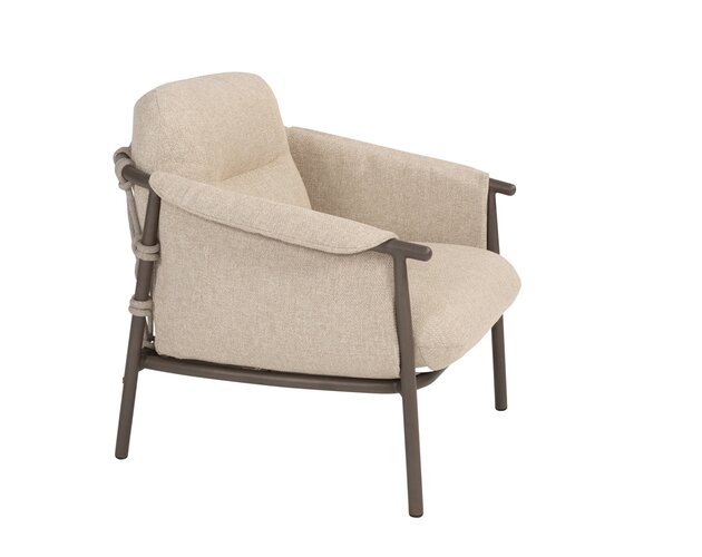 4so Ezra loungechair rope - frame terra - afbeelding 4