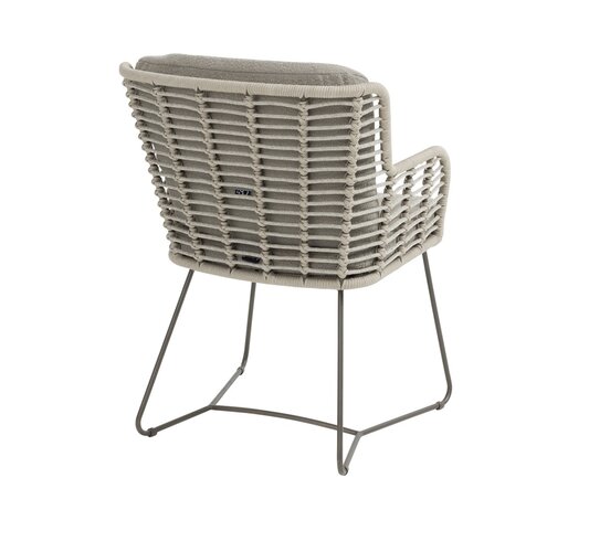 4so Fabrice 7-delige diningset keramiek - rope - frame terre - afbeelding 5