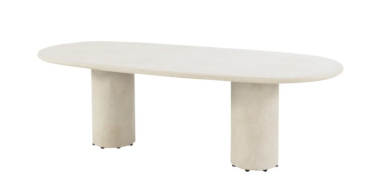 4so Hampton dining tuintafel ovaal 240x105cm Mortex - afbeelding 1