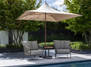 4so Jura 3-delige loungeset rope - frame olive op=op - afbeelding 8