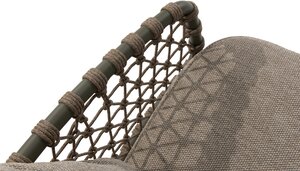 4so Jura 3-delige sofa loungeset rope - frame olive op=op - afbeelding 5