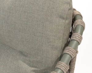 4so Jura 5-delige dining set rond rope - frame olive showroomverlater - afbeelding 5