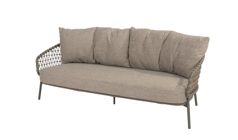 4so Jura living bench rope - frame olive