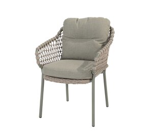 4so Jura stacking chair rope - frame olive OP=OP - afbeelding 1