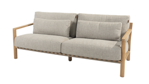 4so Lucas 3-delige sofa loungeset natural teak - afbeelding 3