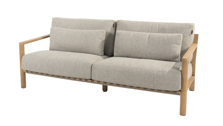 4so Lucas 4-delige sofa loungeset natural teak - afbeelding 3