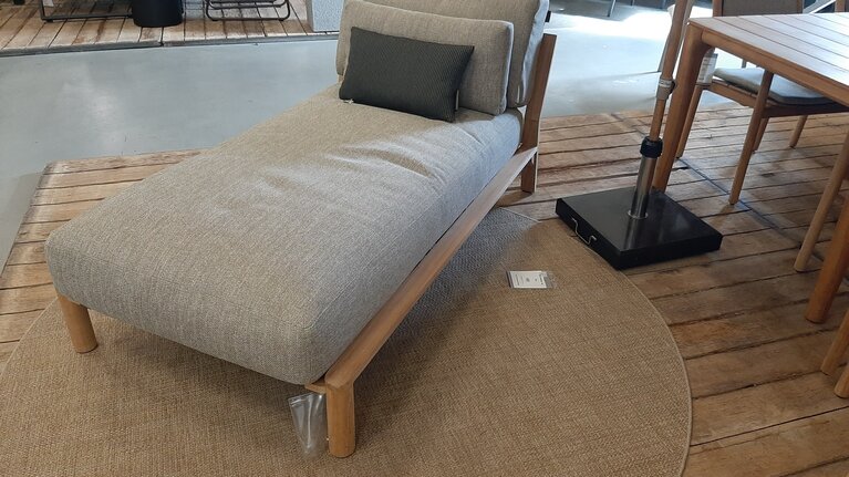 4so Lucas daybed natural teak op=op - afbeelding 1