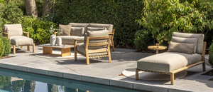 4so Lucas daybed natural teak Showroomverlater - afbeelding 5