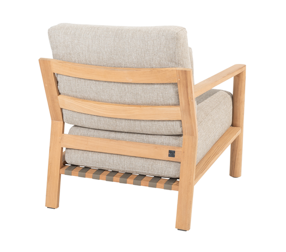 4so Lucas living chair natural teak - afbeelding 3