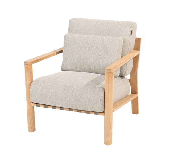 4so Lucas living chair natural teak