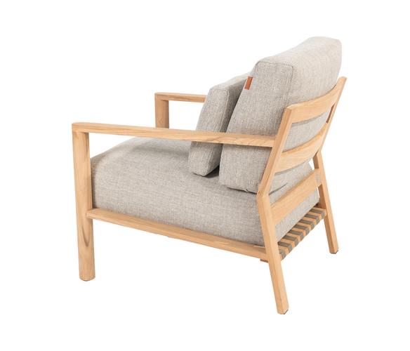 4so Lucas living chair natural teak - afbeelding 2