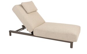 4so Madeira sunbed terre incl kussen ipanema zand showroomverlater - afbeelding 4