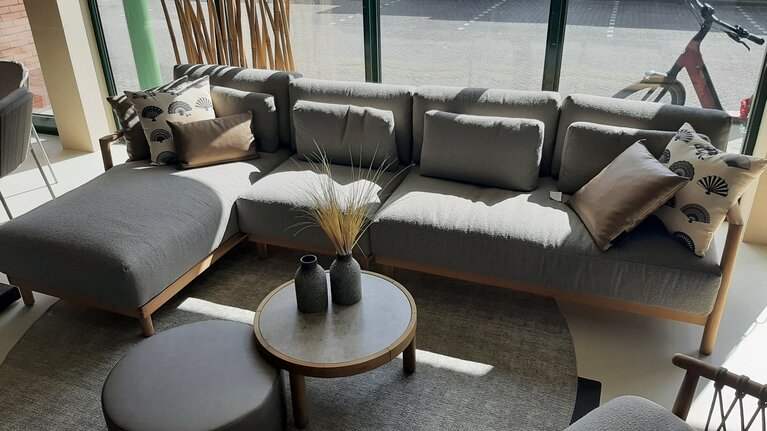 4so Marie 3-delige loungebank natural teak OP=OP - afbeelding 1
