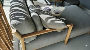 4so Marie 3-delige loungebank natural teak OP=OP - afbeelding 2