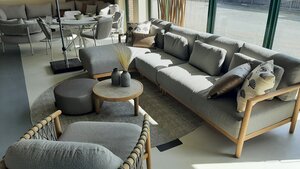 4so Marie 3-delige loungebank natural teak OP=OP - afbeelding 3