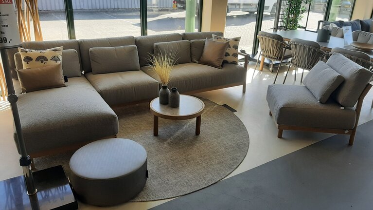 4so Marie 5-delige loungeset natural teak SHOWROOMVERLATER