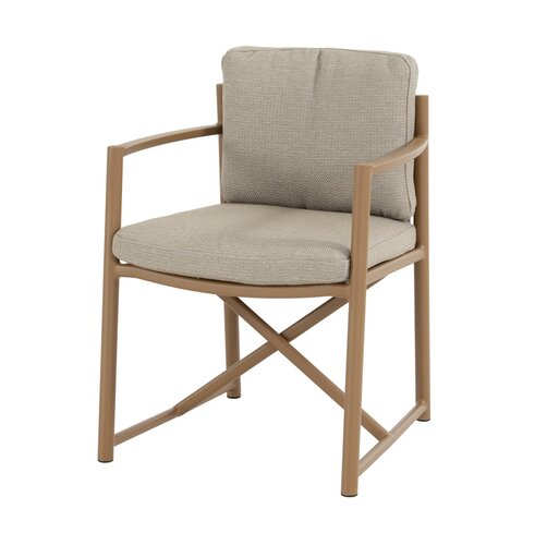 4so Marina dining chair rope - frame amber - afbeelding 1