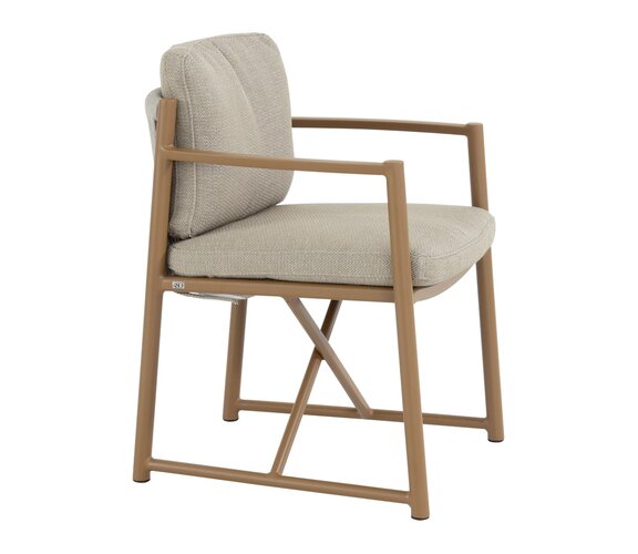 4so Marina dining chair rope - frame amber - afbeelding 2