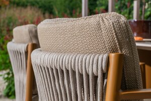 4so Marina dining chair rope - frame amber - afbeelding 9