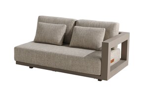 4so Metropolitan hoekloungeset open right mocca 354x256cm cm excl tafel - afbeelding 2