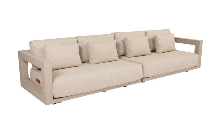 4so Metropolitan loungebank latte 322cm - afbeelding 1