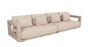 4so Metropolitan loungebank latte 322cm - afbeelding 1