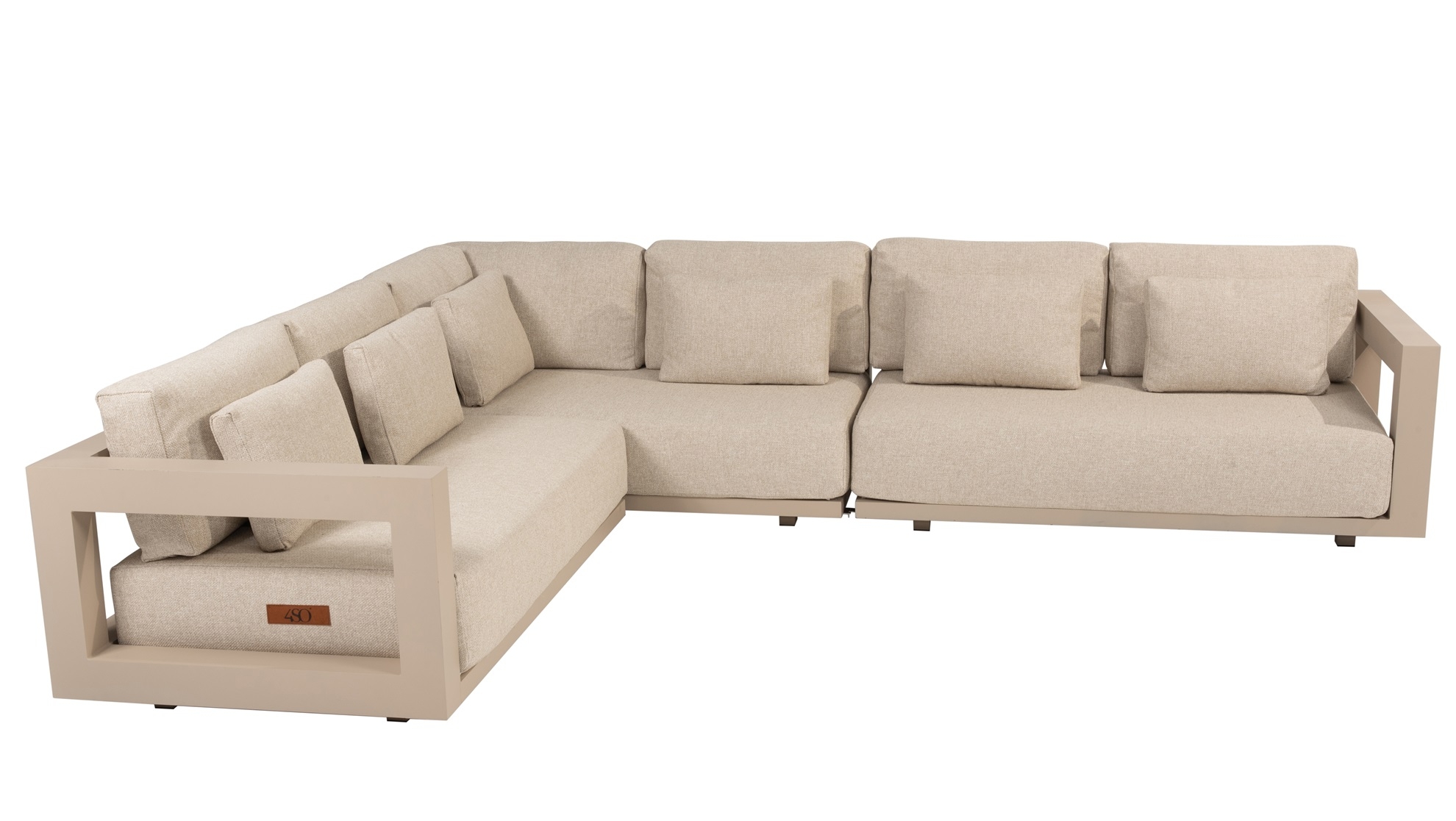4so Metropolitan loungeset latte 319x255cm cm excl tafel - Rijkenberg ...
